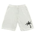 thumbnail image 3 of Shorts for Men Casual Summer Straight Leg Lightweight Breathable Beach Shorts with Coconut Tree Print Athletic Shorts White XXL, 3 of 3