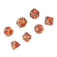 thumbnail image 2 of Juego de dados, 7 piezas de dados de múltiples caras, juego de dados de metal, rendimiento de alta gama, 2 of 8