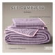 thumbnail image 3 of Edredón Ligero Real Textil + 2 Fundas de Almohada, Juego de Colcha Matrimonial, Color Lila, 3 of 9