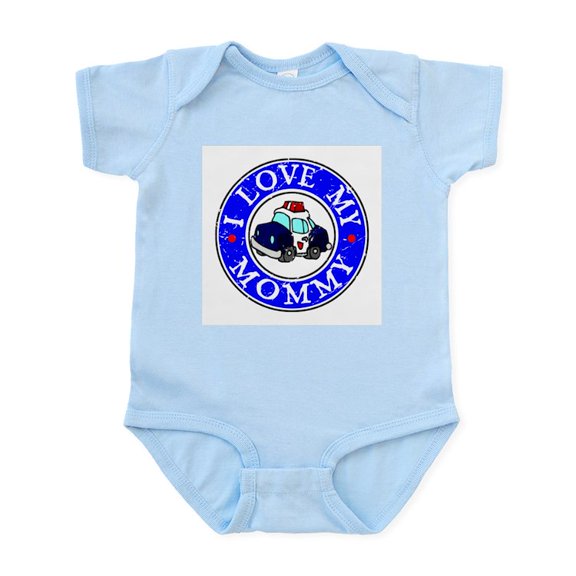 CafePress - I Love My Mommy Infant Bodysuit - Baby Light Bodysuit, Size Newborn - 24 Months