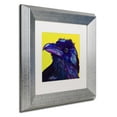 thumbnail image 4 of "Corvus" Canvas Art by Pat Saunders-White, White Matte, Silver Frame, 4 of 4