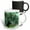 Multicolor, variant on 3drose, a Lovely Nature Scene with a Buck and a Songbird for the Nature Lover, 11oz Two-tone Black Mug