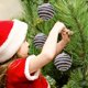 thumbnail image 4 of Gloves Fall And Winter Female Christmas Tree Warm Five-finger Touch Screen Winter Cold Cycling Students To Keep Warm, 4 of 7