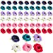 thumbnail image 2 of Têtes de Fleurs de Pivoine Artificielle pour Bricolage, Décorations, Couleurs Mélangées (1,6 Po, Pack de 60), 2 of 10