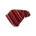 thumbnail image 4 of Reversible Warm Winter Knit Striped Skull Cap Cuff Slouchy Beanie Fleece Lining, Red, 4 of 5