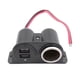 thumbnail image 2 of Cargador Coche 12V/24V Enchufe para Encendedor Cigarrillos Derivación Puertos USB Duales, 2 of 7