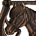 thumbnail image 4 of Home Decorative Cast Iron Door Knocker - Horse And Horseshoe, 4 of 5
