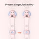 thumbnail image 4 of Cerradura De Seguridad Para Niños Cerradura De Seguridad Ajustable Para Bebés Cerradura De Gabinete Instalación Sin Taladro Con Para Electrodomésticos Gabinete Cajón Nevera Asiento De Inodoro 4 Piezas Sweethay BA000753-02, 4 of 7
