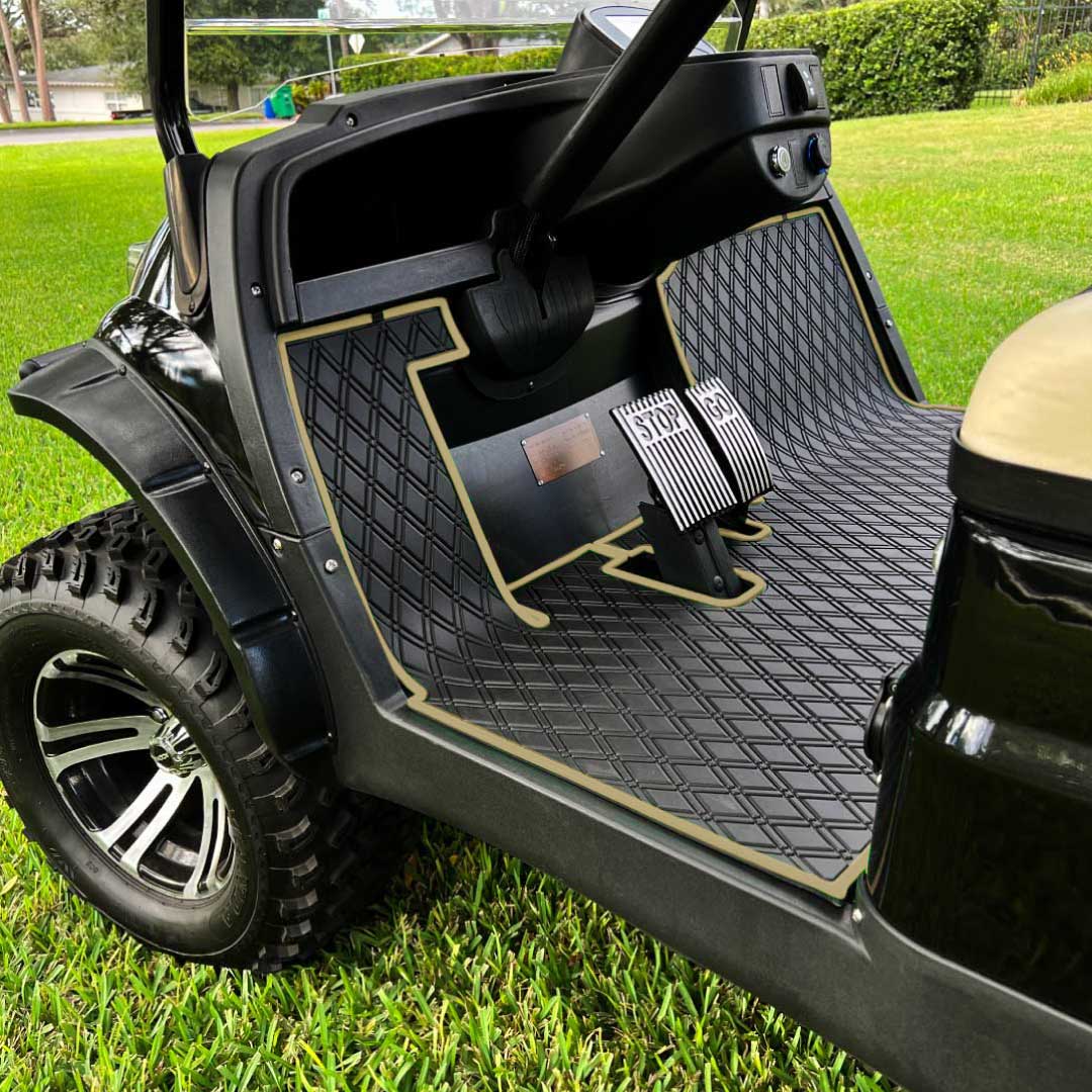 Xtreme Mats Golf Cart Mat, Full Coverage Golf Cart Floor Liner