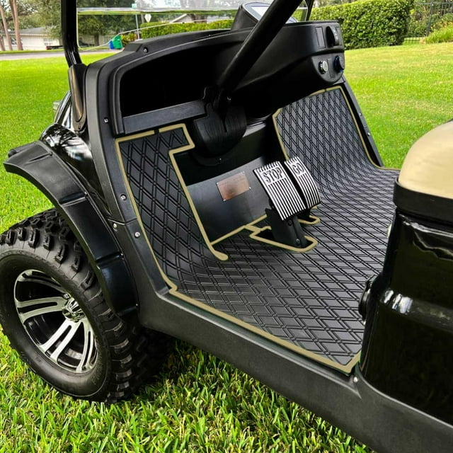 Xtreme Mats Golf Cart Mat, Full Coverage Golf Cart Floor Liner