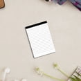 thumbnail image 4 of VKLU 3x5 Small Notepads 4 Pack, Mini Pocket Notebooks with Top Binding, Lined Memo Pads for Professional Office Use, Business Meetings and Home Organization, White Paper 30 Sheets, 4 of 7