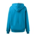 thumbnail image 6 of SGMVNU Women's Oversized Hoodie Cute Pullover Hoodies Loose Streetwear Hooded Sweatshirt with Pocket Fall Winter Outfits(Blue,L), 6 of 6