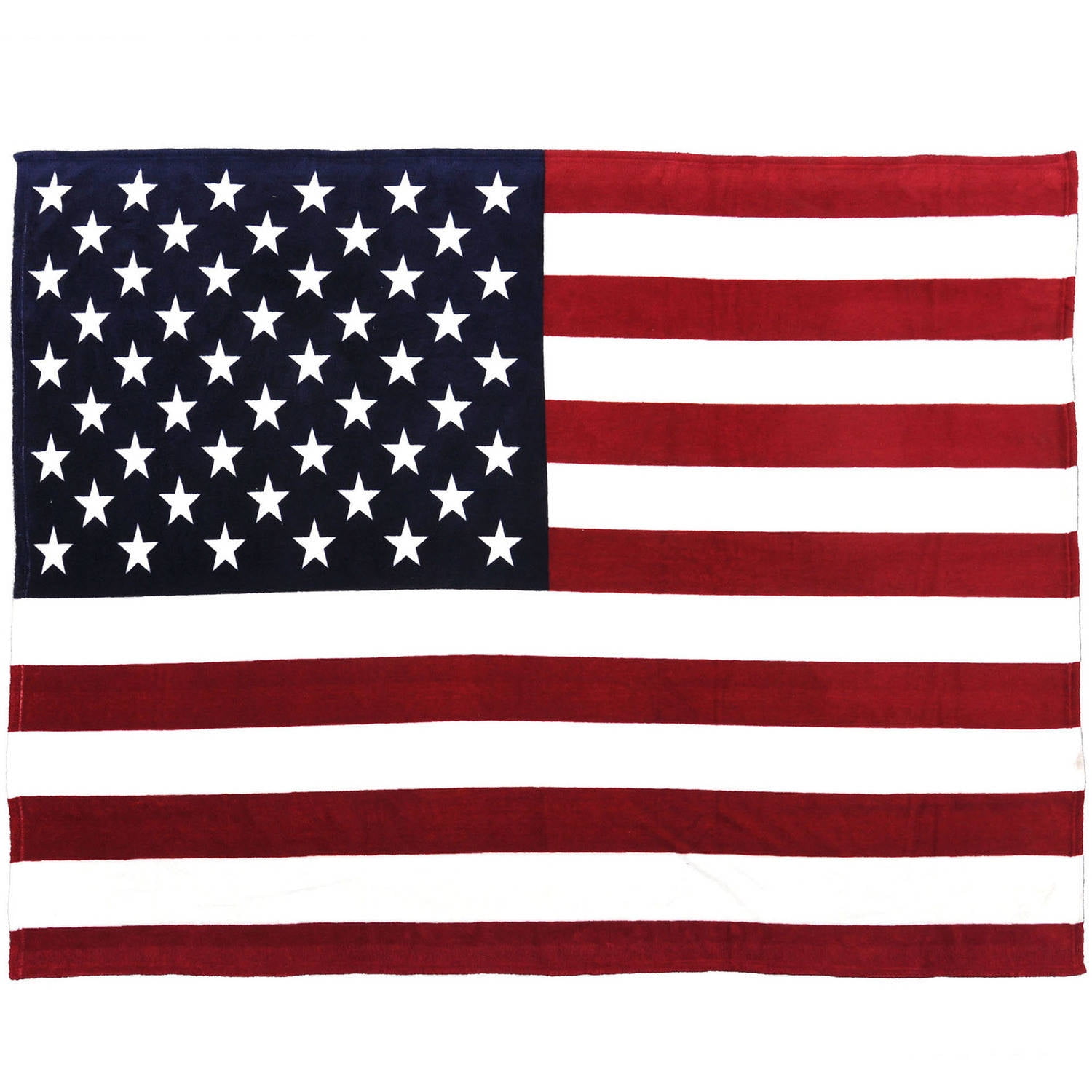 Sleeping Partners Usa Flag Fleece Throw Blanket Walmartcom Walmartcom