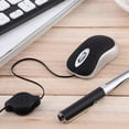 thumbnail image 3 of KRONDO Wired Optical Computer Mini USB Mouse, Plug & Play Corded Small Travel Mouse with Retractable Cable, for Laptop Computer Desktop Office Business Home Girls Boys Women Men Gift, 3 of 9