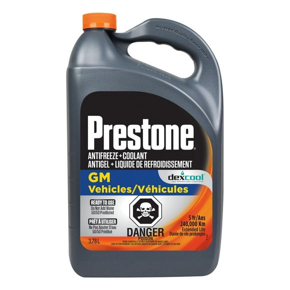 Prestone dexcool Extended Life 50/50 Antifreeze Coolant, Prestone® dexcool® 50/50 AF/C