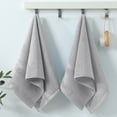 thumbnail image 6 of 10-Piece Bath Towel Set - Thick, Soft & Absorbent Towels for Bathroom, Spa, Pool - 29x13 Inches, Blue & Gray - 10 Pack, 6 of 8