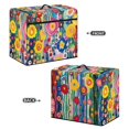 thumbnail image 3 of HELLHERO Sewing Machine Protector with Front Pocket Abstract Oil Painting Flower Keep Clean and Safe Keep Sewing Accessories Gifts for Sewing Enthusiasts, 3 of 8