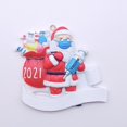 thumbnail image 4 of Cubierta De La Cara Del Día De Navidad Colgante De Muñeco De Nieve Adornos Lindos Decoración De Árbol De Navidad Para Navidad Kearding AP005839-00, 4 of 6