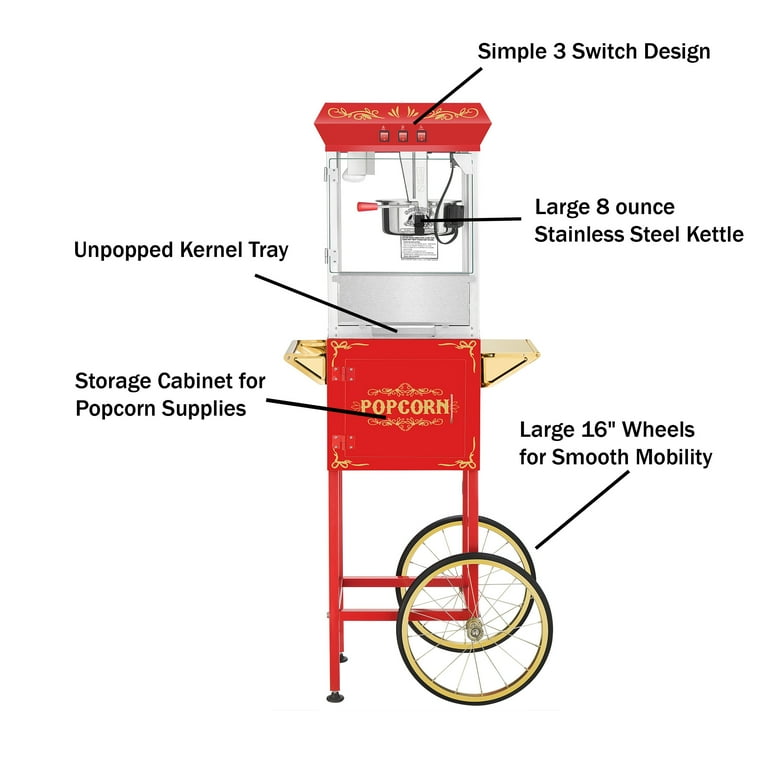 Superior Popcorn Company Superior Popcorn 8 Ounce Popcorn Machine