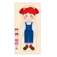 thumbnail image 3 of Rompecabezas de cuerpo humano para niños, rompecabezas de anatomía de estructura corporal de madera, herramientas de enseñanza de concienciación de órganos corporales para niños y niñas, 3 of 7