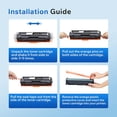 thumbnail image 7 of 147A Black Toner Cartridge Compatible for HP 147A W1470A Toner for HP Enterprise M610 M611 M612 MFP M634 M635 M636 M610dn M612dn M612x M635fht M635h Printer 1-Pack, 7 of 7