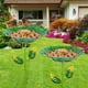 thumbnail image 4 of Bebedero para pájaros de metal vertical con estaca, bebedero y comedero desmontables, decoración vintage de jardín para aves, hierro resistente a la intemperie, 80x27 cm., 4 of 6