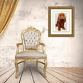 thumbnail image 3 of Fab Funky 26x32 Gold Ornate Wood Framed with Double Matting Museum Art Print Titled - Cocker Spaniel Plain, 3 of 4