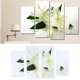 thumbnail image 4 of 4 Piezas Pintura de Pared Flor Arte de Pared sin Marco Pintura Decorativa Obra de Arte Oficina en Casa Dormitorio Decoración ANGGREK Otros, 4 of 8