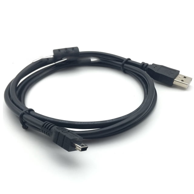 Tholdsy Cable de datos de puerto T, Cable USB de transmisión rápida, Cables convertidores de tamaño compacto, Mini accesorios de oficina, Cable de Adaptadores de corriente