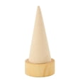 thumbnail image 2 of Soporte para anillos en forma de cono Sunnimix exhibición de joyería t beige, 2 of 8