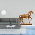 thumbnail image 2 of Adorno Transparente Para Pecera Pequeña, Cuenco Para Acuario, Jarrón, Mesa Para Oficina, Hogar, Plantas, Figura De Caballo, Decoración, Escultura De Animal, Figuras De Resina Para, 2 of 8