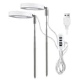thumbnail image 1 of EIGTHTAIL IP44 Lampe de Croissance LED Étanche Hauteur Réglable Rétractable Lampe de Croissance Minuterie pour Plantes d'Intérieur, 1 of 7