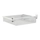 thumbnail image 1 of Cesta de almacenamiento invisible para debajo del cajón, caja de almacenamiento, accesorios de oficina, deslizante Blanco L, 1 of 9