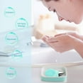 thumbnail image 4 of Silicone Facial Cleansing Brush Rechargeable Sonic face Scrubber, 4 of 5