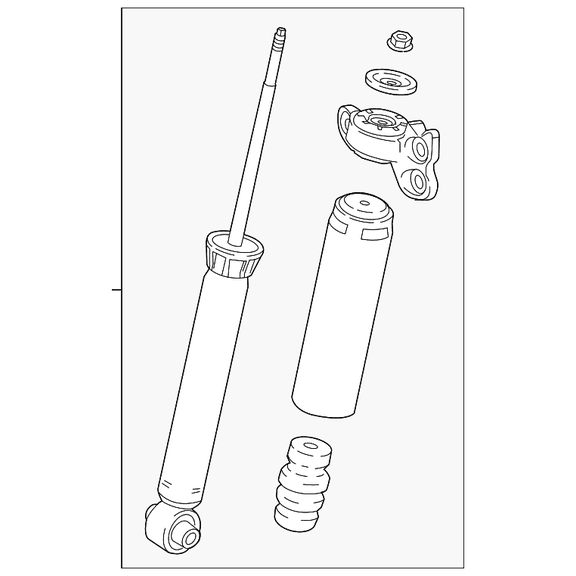 Genuine OEM GM Part # 84682562 Shock Absorber