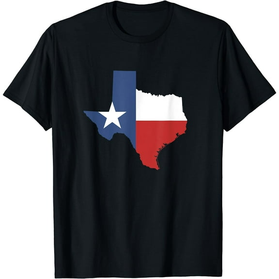 Texas Tshirt Women Men | Texas State Lone Star Flag Map T-Shirt