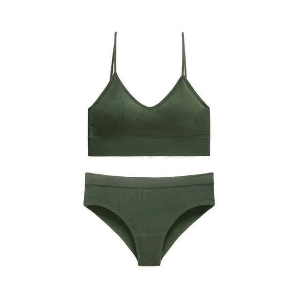 Ropa interior de mujer sin aros de acero, sujetador deportivo con tirantes, camiseta sin mangas y pantalones, fajas para mujer