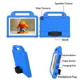 thumbnail image 5 of Amazon Kindle Fire HD 8 & 8 Plus Tablet (2024/2022/2020 Release,12th/10th Generation) for Kids Case Pencil Holder Shoulder/Hand Strap Kickstand | Three Layer Durable Protective Cover,Blue, 5 of 9