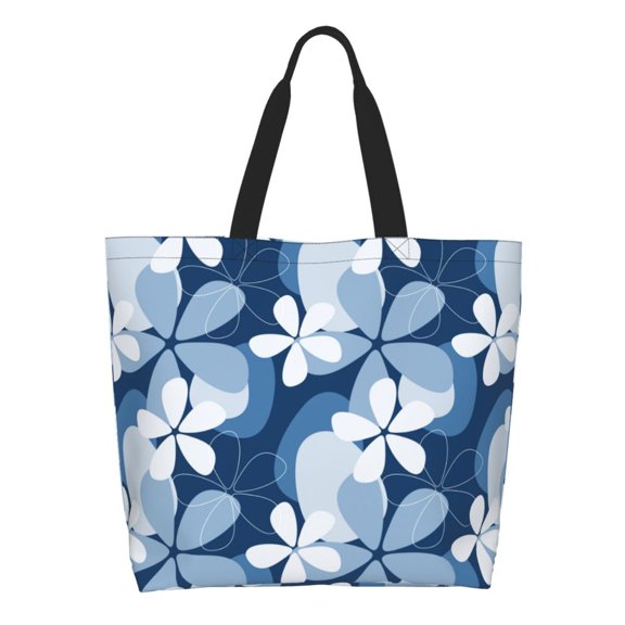 Rateoe Flower Tote Bag - Waterproof Lightweight Handbags Travel Shoulder Bag for Hiking Yoga Gym Swimming Travel Beach