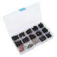 thumbnail image 2 of Kit de tornillos RC de 522 piezas, varios tamaños, alta dureza, rosca transparente, surtido con caja de almacenamiento para coches RC 1/8 y 1/10., 2 of 14