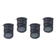 thumbnail image 3 of 4 piezas de malla para plantas, carpa protectora, accesorio de jardinería para camas de jardín elevadas, protector de jardín, mini invernadero. negro, 3 of 8