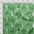 thumbnail image 3 of oneOone Viscose Chiffon Green Fabric Damask Dress Material Fabric Print Fabric By The Yard 42 Inch Wide, 3 of 4