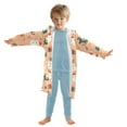 thumbnail image 7 of FORMRS Niños Bathrobe Unisex Hooded Robe Soft Plush Pajamas Sleepwear, Size 4-6T, Christmas Santa, 7 of 7