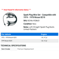 thumbnail image 2 of Spark Plug Wire Set - Compatible with 1974 - 1978 Nissan B210 1975 1976 1977, 2 of 2