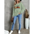 thumbnail image 6 of Anbech Thankful Grateful Blessed Sweatshirt for Women Pumpkin Shirt Graphic Long Sleeve Pullover Christmas Ladies Top, 6 of 7