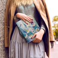 thumbnail image 5 of HELLHERO Koala Floral Pattern Bible Hand Bag, Large Capacity PU Leather Bible Covers for Prayer Study, Zipper Church Bible Bag, 5 of 12