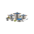 thumbnail image 1 of Batería de Cocina PERLA 13 Pzas Premier Plus Acero Inoxidable, 1 of 2