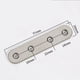 thumbnail image 2 of 20 piezas （77x16 mm）Placas de reparación para madera,Conector de soportes planos de acero inoxidable resistente,Placas de unión de fijación con tornillos para conector de madera Reparación de muebles, 2 of 5