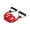 Red, variant on Resistance Cords – Cross Anchored Shoulder Exercise Bands with Handles, Safe Sleeve for Dynamic Warmups & Physical Rehab, Full Body Strength Training for Home Gym Fitness