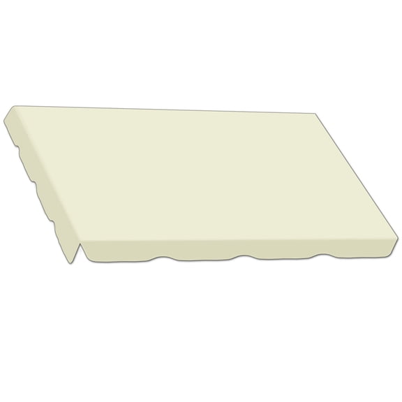 SOLAXO 73"x52" Patio Swing Canopy Replacement Top Outdoor Seater Porch Swing Canopy Cover, Cover ONLY, Ecru